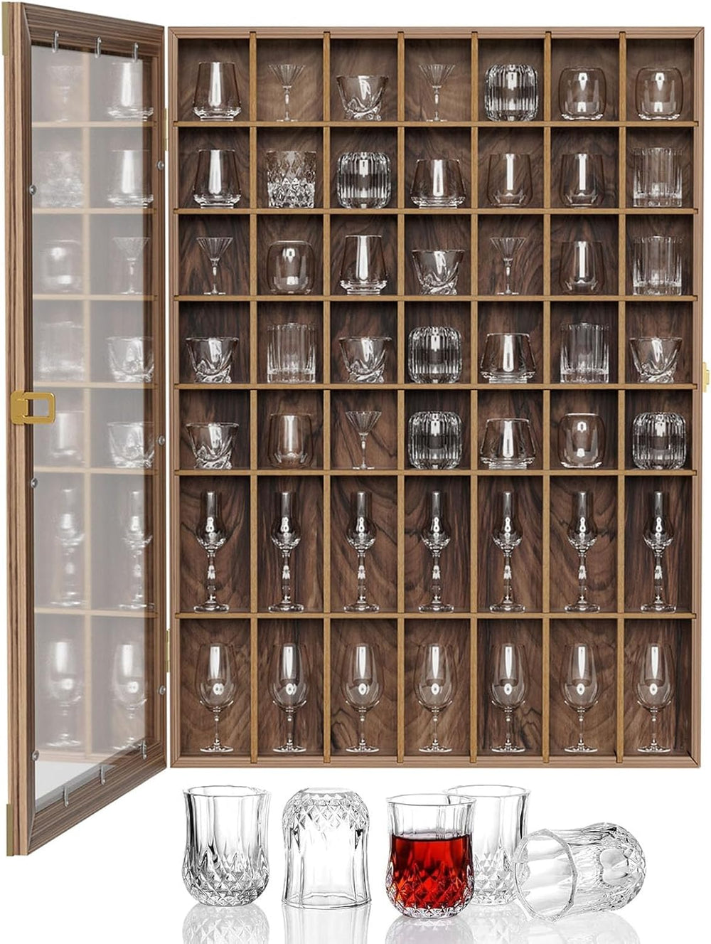 Glass Display Case 49 Holder