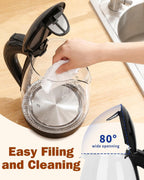 Glass Electric Kettle with Illumination 2200W Fast Boil