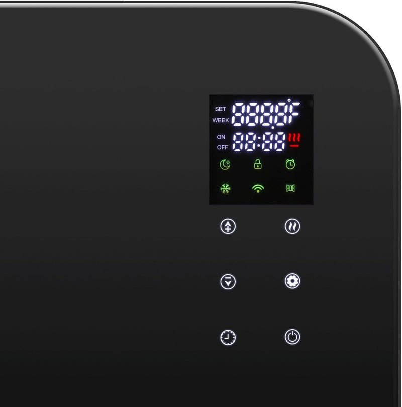 Glass Panel Heater 2000W with App Wifi 2