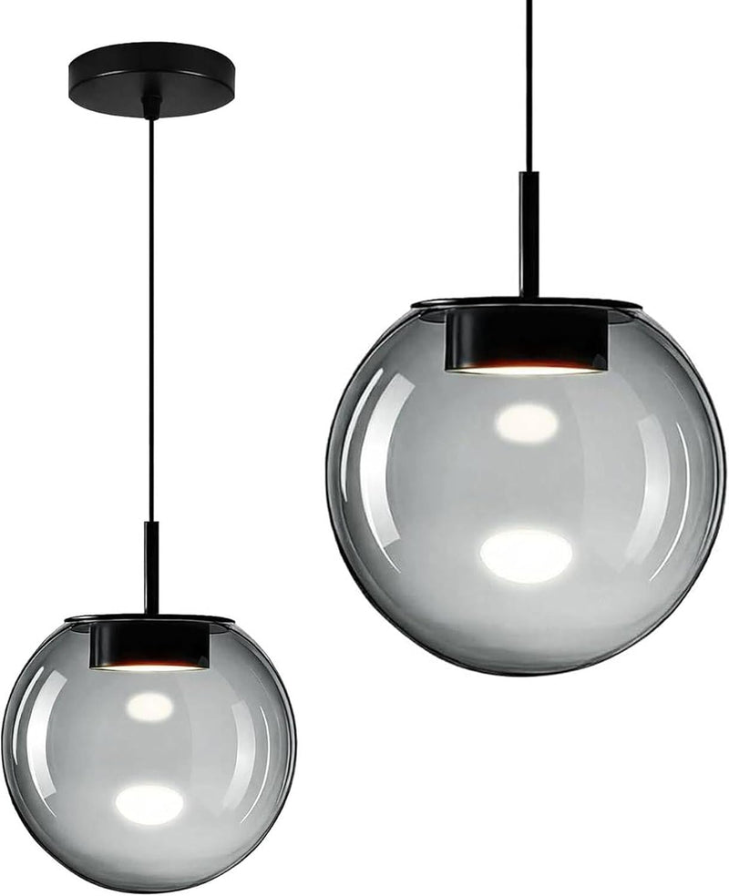Glass Pendant Light for Kitchen Island Includes Extra