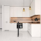 Glass Pendant Light Vintage Industrial Ceiling with Clear