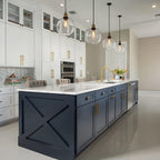 Glass Pendant Light Vintage Industrial Ceiling with Clear