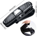 Glasses Holder for Car Sun Visor Sunglasses