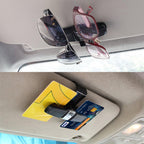 Glasses Holder for Car Sun Visor Sunglasses