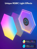Glide Hexa Panels Smart Hexagon LED Wall Lights