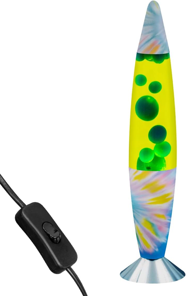 Global Gizmos 16” Rainbow Lava Lamp 40CM Tall