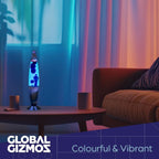 Global Gizmos 16” Rainbow Lava Lamp 40CM Tall