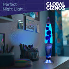 Global Gizmos 16” Rainbow Lava Lamp 40CM Tall