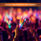 Glow Sticks Bulk 10" Large for Concert Celebrations (100 Pack)