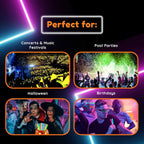 Glow Sticks Bulk 10" Large for Concert Celebrations (100 Pack)