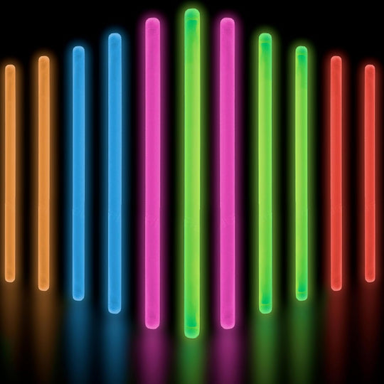 Glow Sticks Bulk 10" Large for Concert Celebrations (100 Pack)