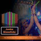 Glow Sticks Bulk 10" Large for Concert Celebrations (100 Pack)