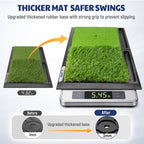 Golf Hitting Mat with Ball Tray