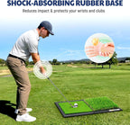 Golf Hitting Mat with Ball Tray