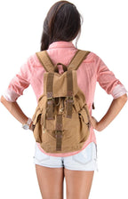 Gootium Canvas Backpack Vintage