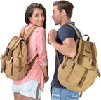 Gootium Canvas Backpack Vintage