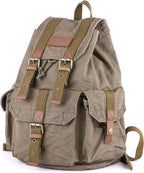Gootium Canvas Backpack Vintage