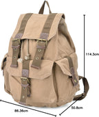 Gootium Canvas Backpack Vintage