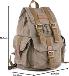 Gootium Canvas Backpack Vintage