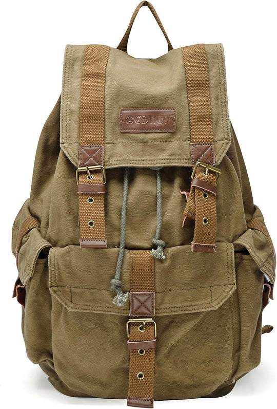 Gootium Canvas Backpack Vintage