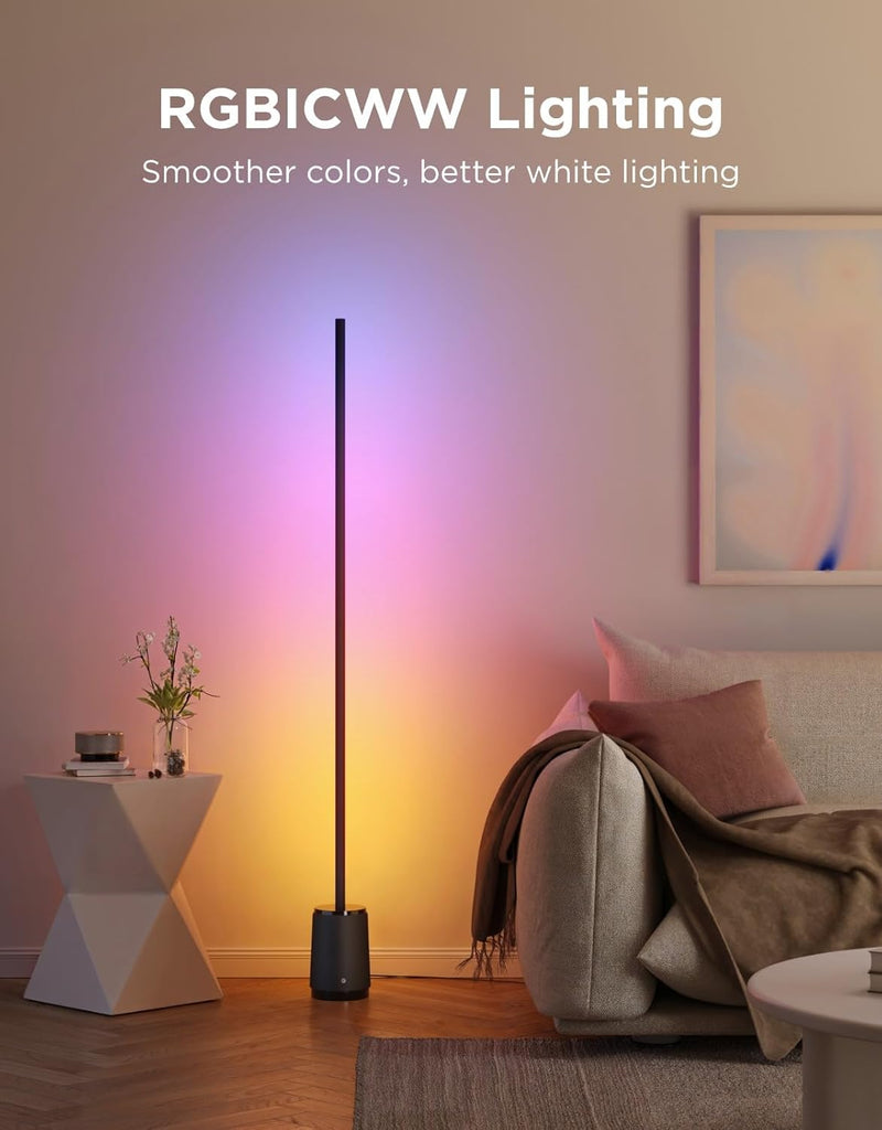 LED Floor Lamp 3 Lite Rgbicww 1400lm Smart
