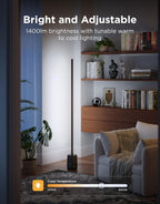 Govee LED Floor Lamp 3 Lite Rgbicww 1400lm