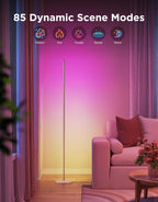 Govee LED Floor Lamp Rgbic Modern Corner