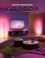 Govee LED Floor Lamp Rgbic Modern Corner