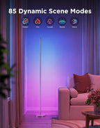 Govee LED Floor Lamp Rgbic Modern Corner