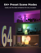 Govee Tree LED Floor Lamp Rgbww 3-Head Focus