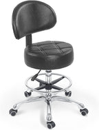 Grace Height Adjustable Rolling Swivel Stool Drafting Chair