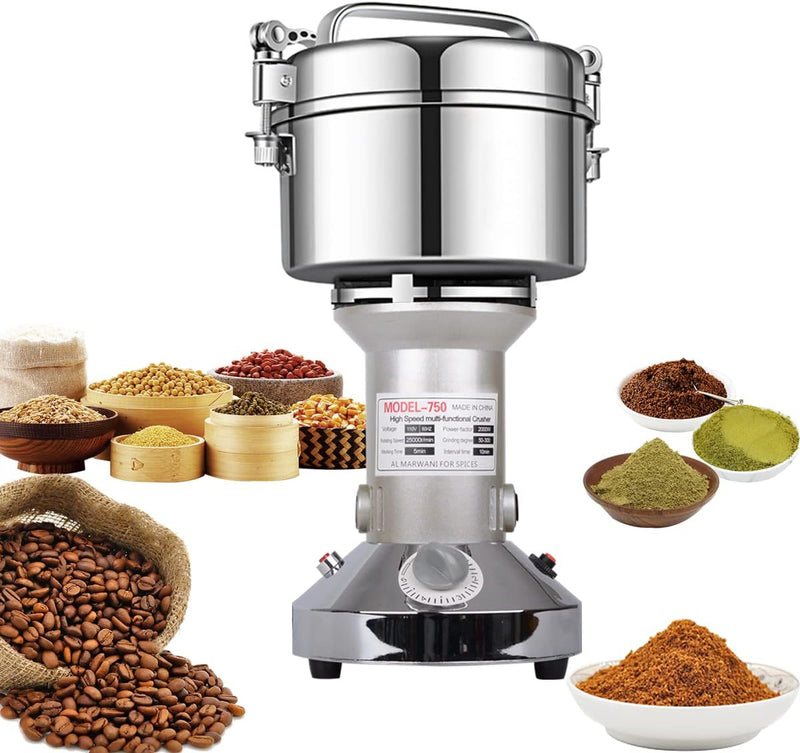 Grain Mill Grinder 550g High Speed 25000r Min