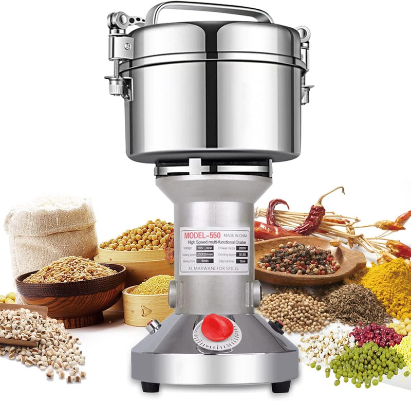 Grain Mill Grinder 550g High Speed 25000r Min
