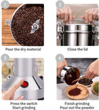 Grain Mill Grinder 550g High Speed 25000r Min