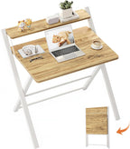 Greenforest No Assembly Required Folding Desk with Monitor