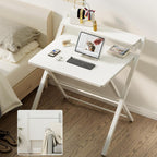 Greenforest No Assembly Required Folding Desk with Monitor
