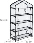 Greenhouse for Balcony Pvc Film Steel