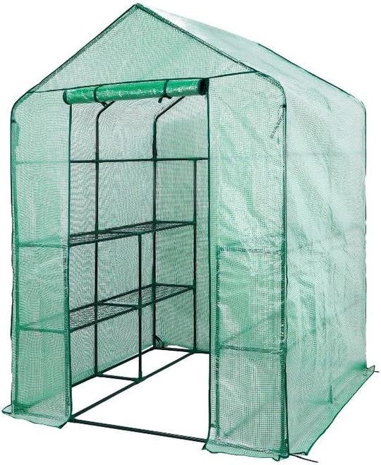 Greenhouse with Waterproof Cover Pe Steel Planters
