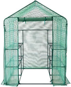 Greenhouse with Waterproof Cover Pe Steel Planters