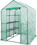 Greenhouse with Waterproof Cover Pe Steel Planters