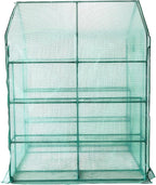 Greenhouse with Waterproof Cover Pe Steel Planters