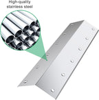 Grill 4-Pack Stainless Steel Heat Plates Bbq Flavorizer