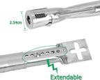 Grill Adjustable 35.5 to 48.3CM Burner Stainless Steel
