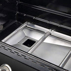 Grill Adjustable 35.5 to 48.3CM Burner Stainless Steel