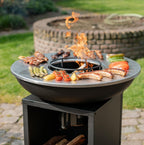 Grill Amigo Stainless Steel Plate Bbq Fire Bowl