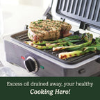 Grill Sandwich Maker Toaster Panini Press Electric Non-Stick