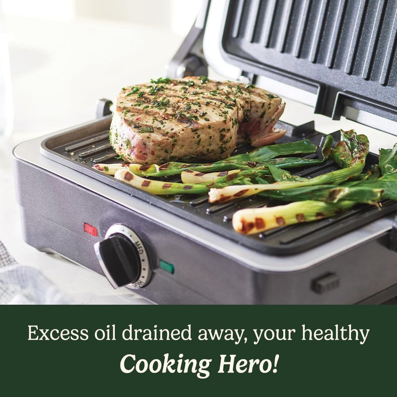 Grill Sandwich Maker Toaster Panini Press Electric Non-Stick