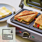 Grill Sandwich Maker Toaster Panini Press Electric Non-Stick