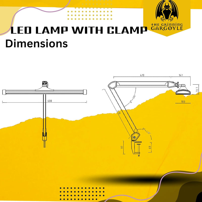 LED Desk Lamp Dimmable Lamps for Home Office