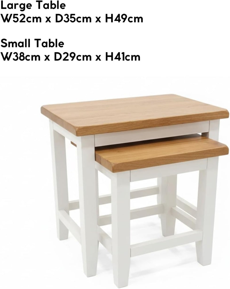 Grofurniture Nest of Tables Set 2 Small Coffee